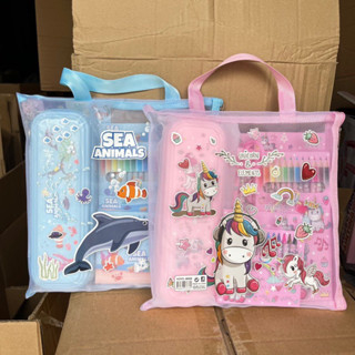 Set túi bút làm quà tặng cho bé trai và bé gái mới nhất năm 2023