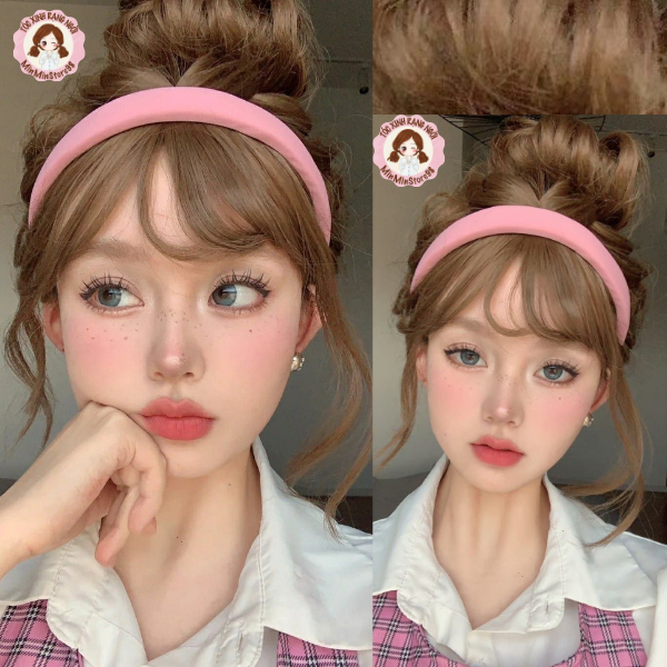 Combo Nhuộm Mới Màu Nâu Vàng Sáng Tặng Oxi Dưỡng, Găng Tay Và HDSD