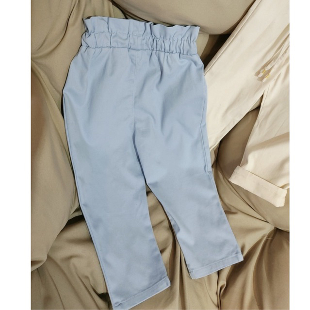 Quần baggy kaki mềm cho bé gái