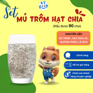 Set mủ trôm hạt chia nấu được 90 chai 47 food