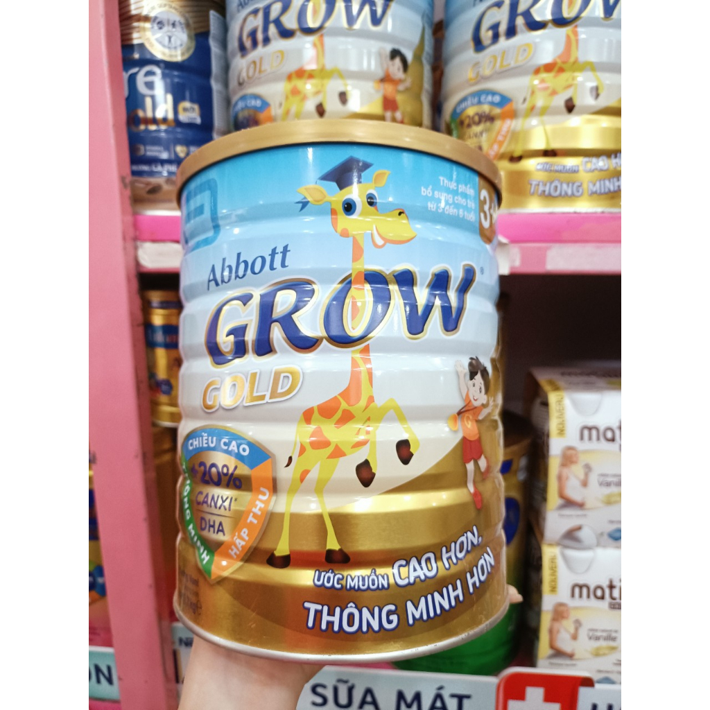 (SALE DATE 1/2024)SỮA BỘT ABBOTT GROW GOLD 3+ 1.7kg