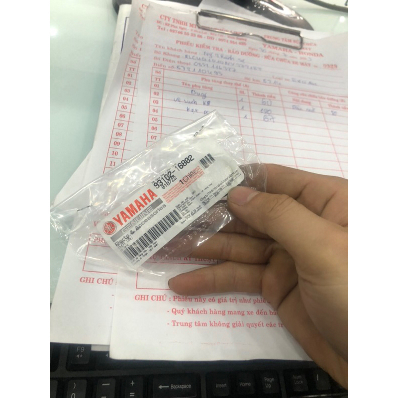 Phớt dầu giò đạp, phớt giò đạp exciter 135 chính hãng YAMAHA