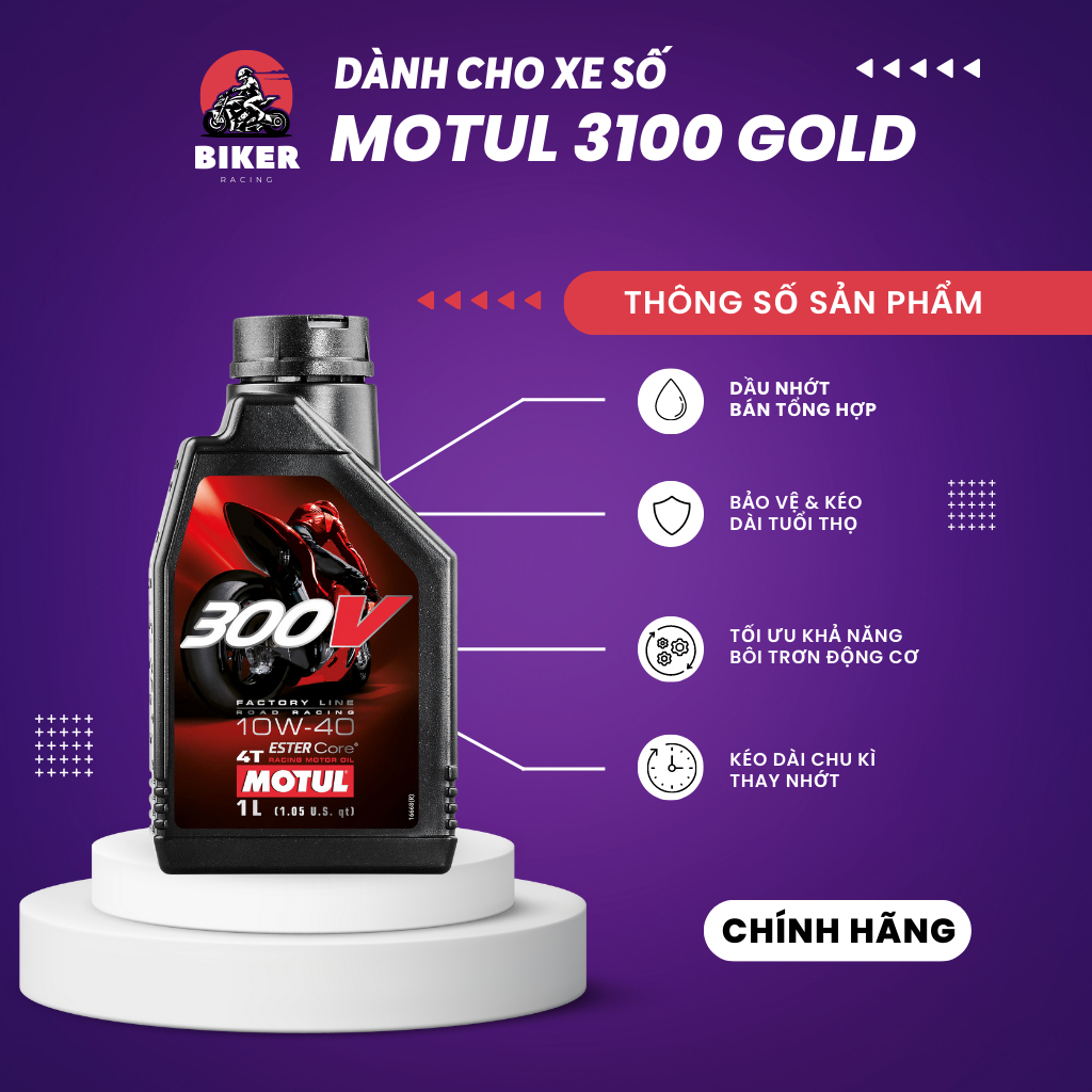 Nhớt Motul 300v Factory Line 10W40
