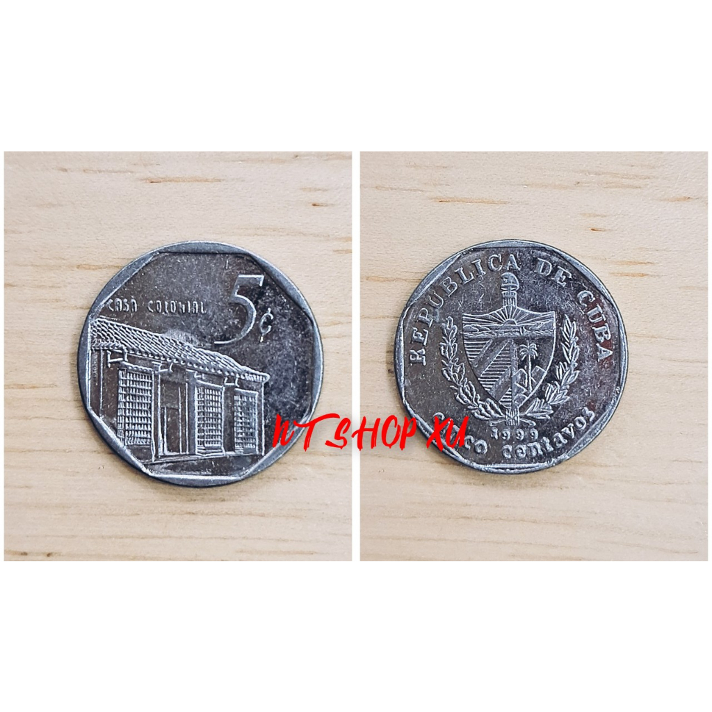 Đồng sưu tầm 5 Centavos Cuba ( 1994-2018 )