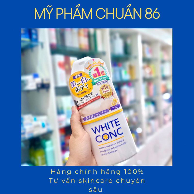 Sữa tắm trắng white conc