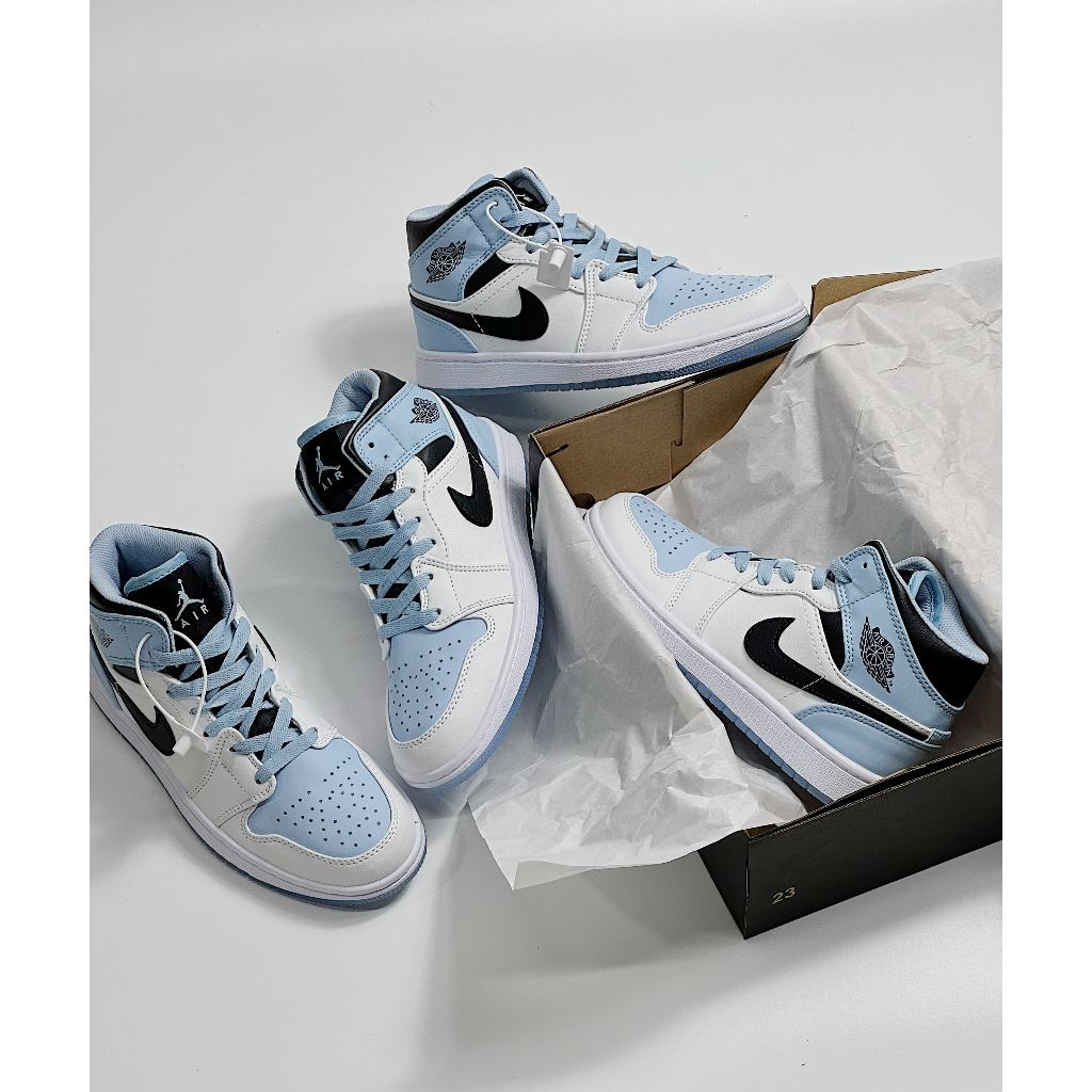 Giày thể thao JOR.DAN mid hot hành cho nam nữ, Giày sneaker JD Mid hồng đen-hồng đen-xám xanh hàng S.Cấp full pk