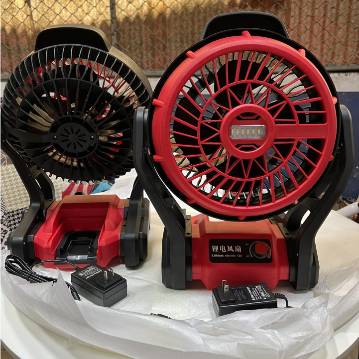 Thân quạt 14v đến 21v chân makita kèm cục sạc