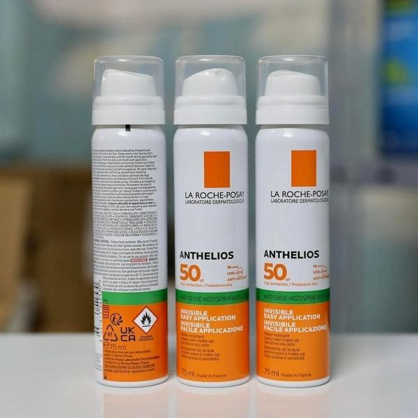Hàng Đức Xịt Chống nắng La Roche Posay SPF 50 da dầu