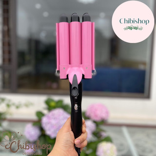 Máy làm xoăn sóng nước 3 trục juma he-19