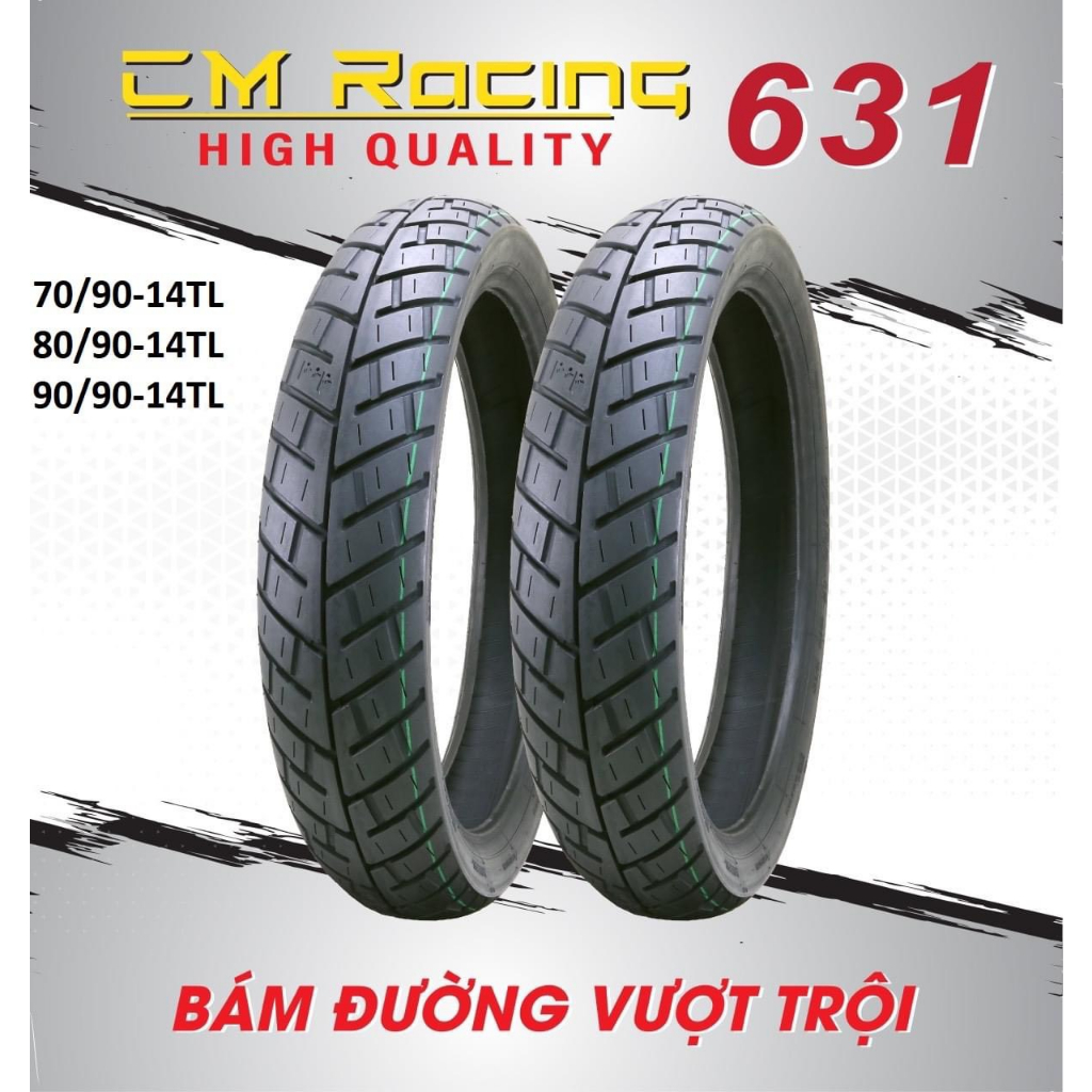 Vỏ Lốp CAMEL RACING Thailand  gai City Grip Pro TL đủ  các size 14.