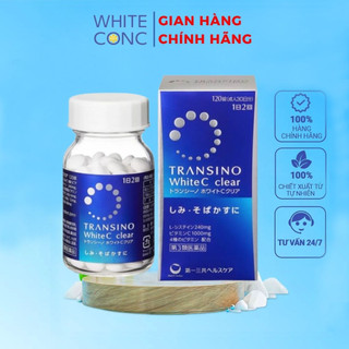 Viên uống trắng da Transino White C Clear Nhật Bản 120 viên, 240 viên