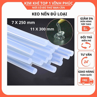 Keo nến, Keo nến loại tốt to nhỏ lớn bé 7mm 11mm