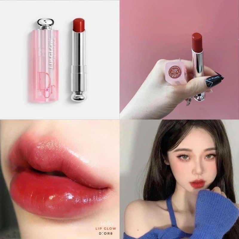 Son Dưỡng Dior Addict Lip Glow Màu 8 - Đỏ Gạch