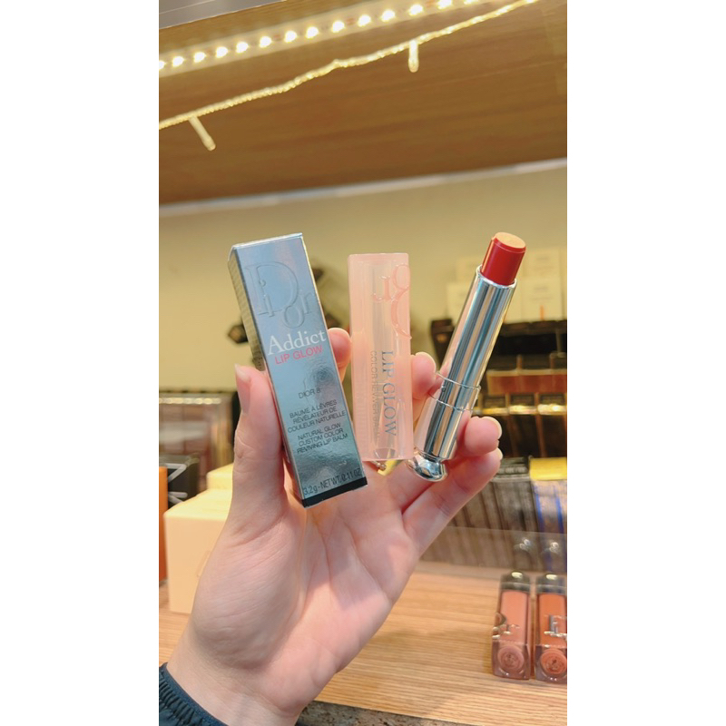 Son Dưỡng Dior Addict Lip Glow Màu 8 - Đỏ Gạch