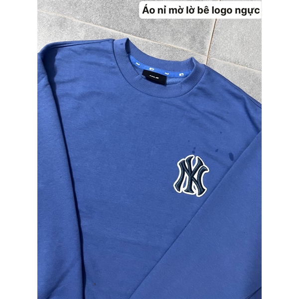 Áo nỉ Mờ lờ bê logo ngực