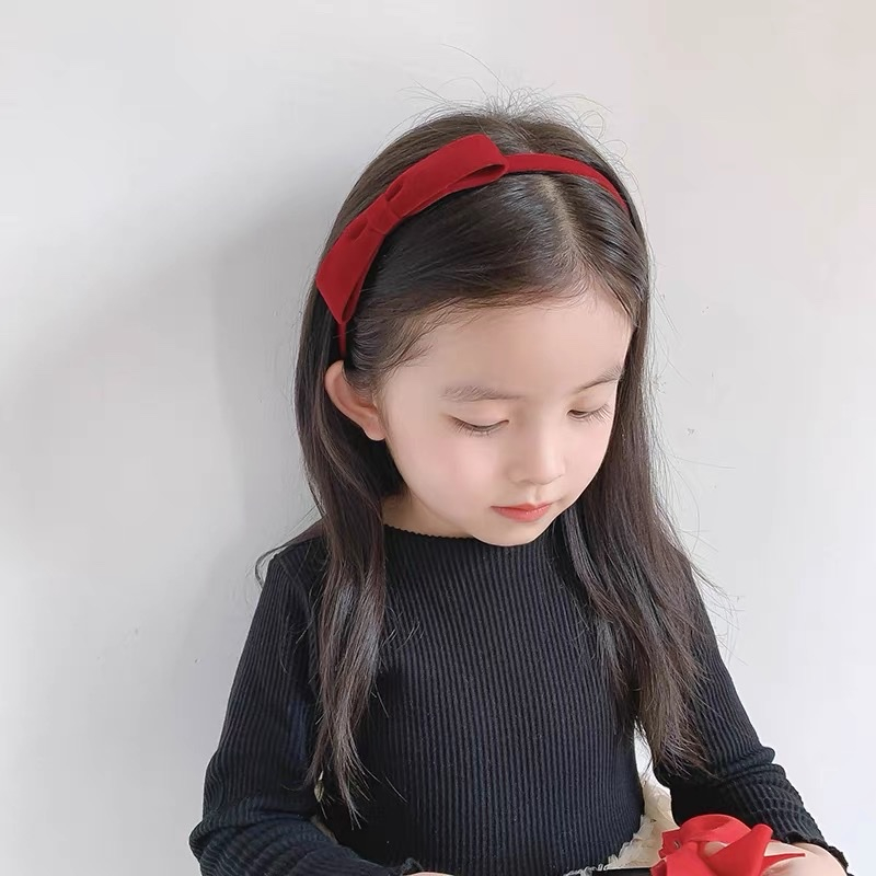 Bờm tóc, băng đô nhung cho bé gái sang chảnh xinh xắn đáng yêu L065