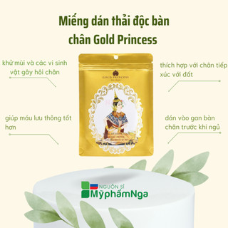 Miếng dán thải độc bàn chân Gold Princess Thái Lan