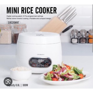 Nồi Cơm Điện tử mini Lock&Lock EJR326WHT 0.8 Lít