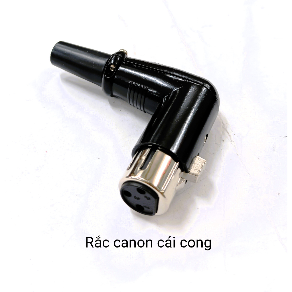 Rắc jack canon đực và cái cong