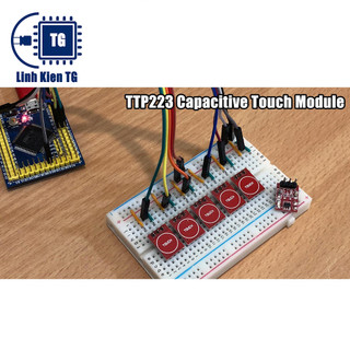 Module Nút Cảm Biến Chạm TTP223 - Touch sensor ( Giá sỉ- lẻ)