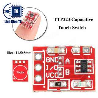 Module Nút Cảm Biến Chạm TTP223 - Touch sensor ( Giá sỉ- lẻ)