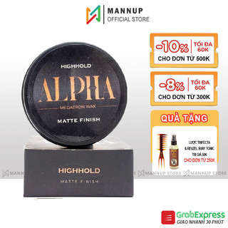 Sáp vuốt tóc alpha clay wax 56g