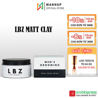 Sáp vuốt tóc lbz matt clay 90g