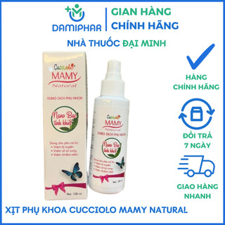 Xịt Phụ Khoa Cucciolo Mamy Natural Lọ 100ml