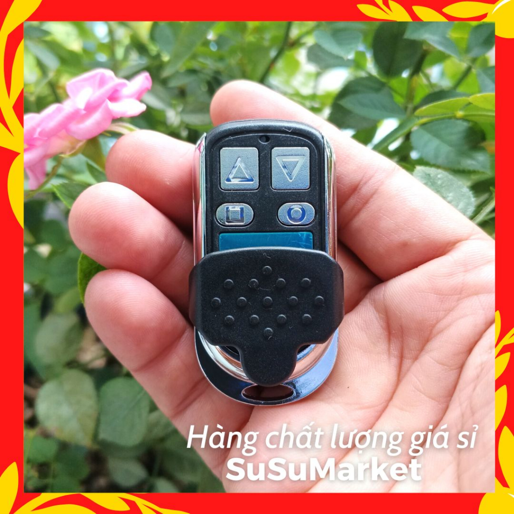 Remote cửa cuốn TY trắng dành cho máy TY300, TY90, TY100