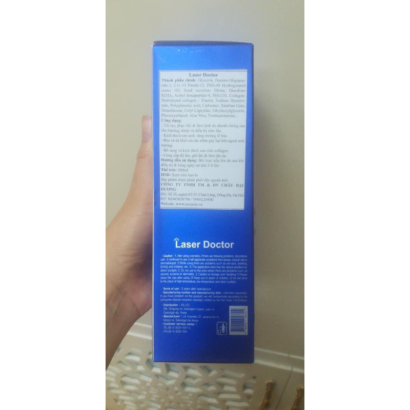 KEM SAU LASER, LASER DOCTOR CHAI 500ML