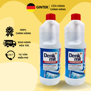Dung Dịch Làm Sạch Thông Cống Denkmit Rohrreiniger 1 Lít Hàng Nội Địa Đức