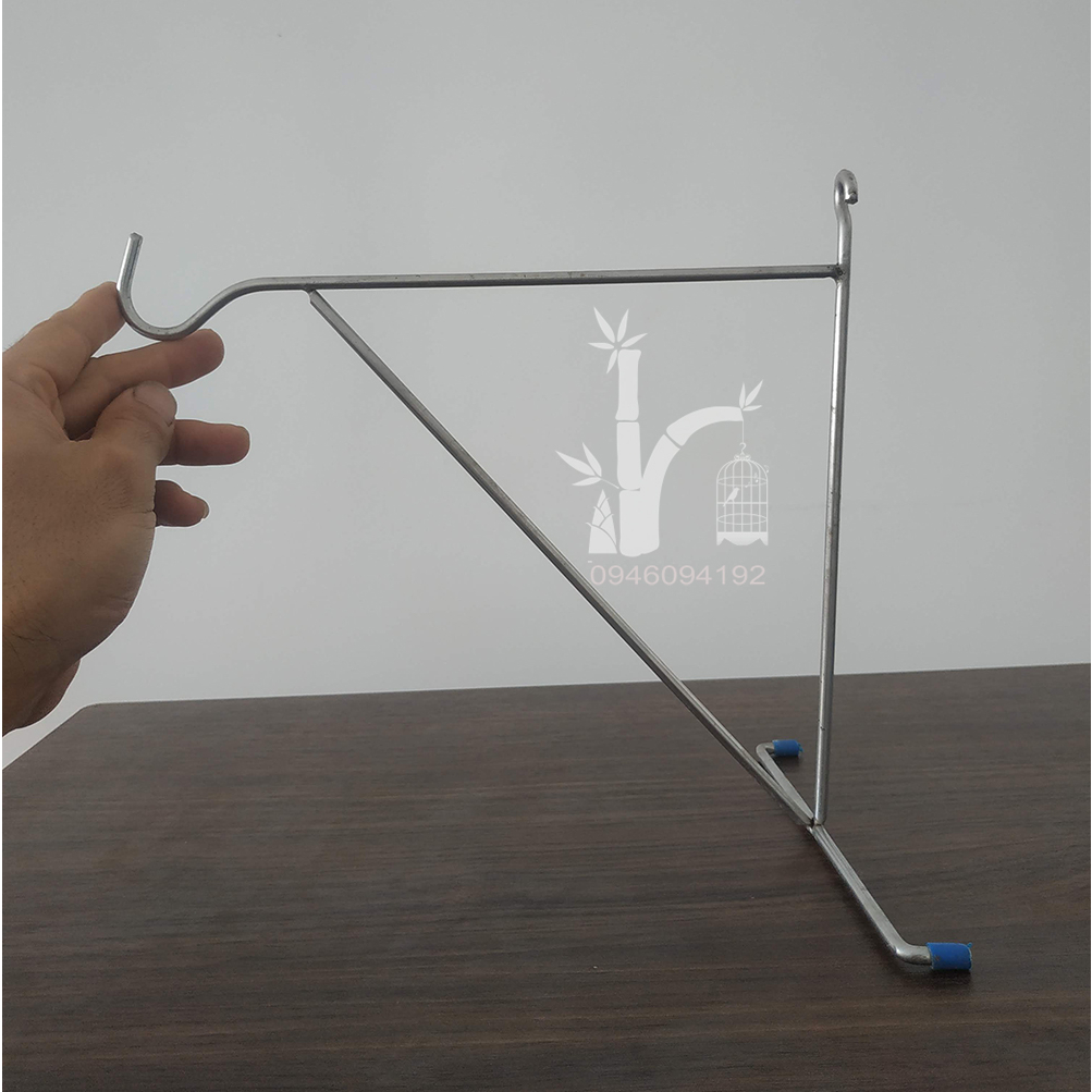 Móc treo lồng chim inox
