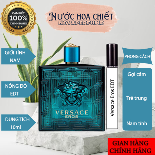 Nước hoa nam cao cấp VERSACE EROS EDT chính hãng