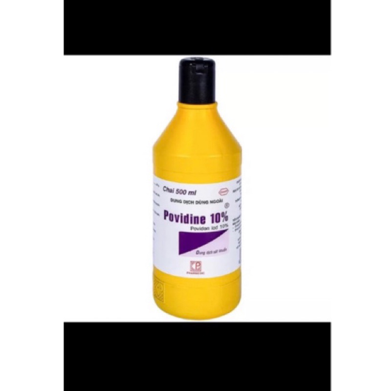 CỒN POVIDINE( cồn đỏ ) 500ml