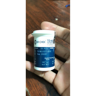 Que thử tiểu đường clever chek TD -4230 (date mới nhất)