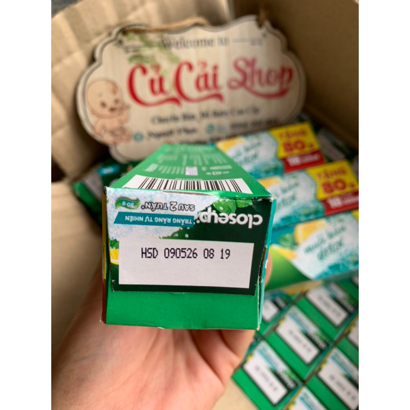 Kem đánh răng PS và closed up tuýp 30g,50g,80g