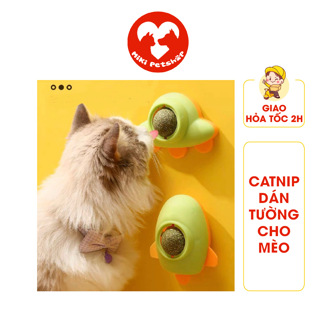 Catnip Bạc Hà Cho Mèo Dán Tường Nhiều Mẫu - Miki Petshop