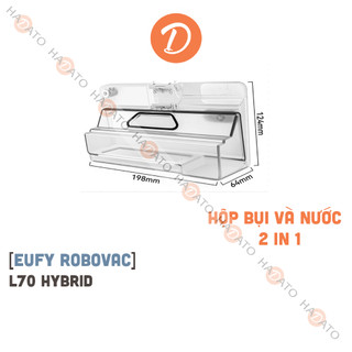 Hộp nước và bụi robot eufy l70 hybrid đế gắn giẻ eufy l70 hybrid ####
