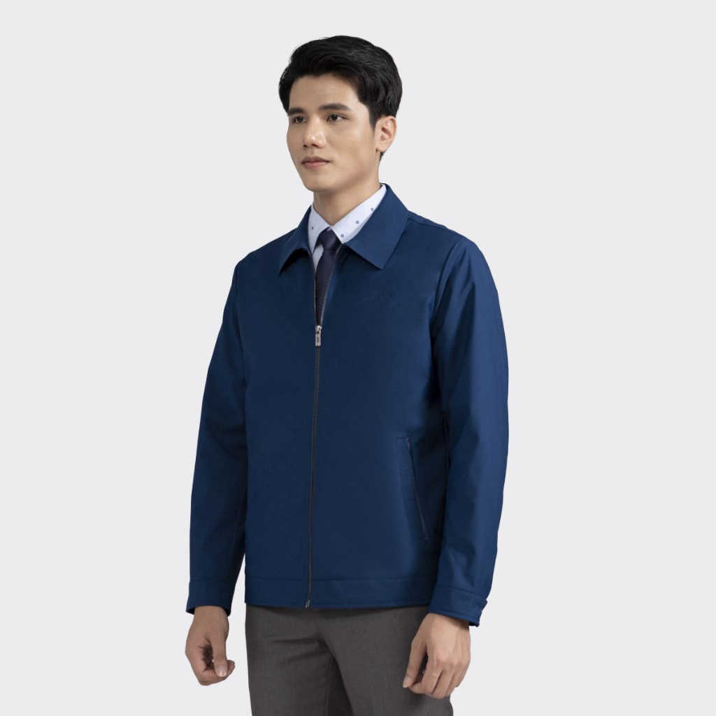 Áo khoác 2 lớp Aristino nhẹ bền màu form suông  AJK008W2-3 màu