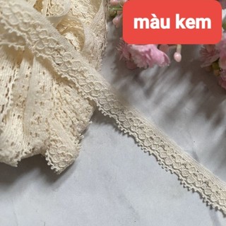 Ren thun viền , phụ liệu may vá  , size 1  cm( dây 10 mét)