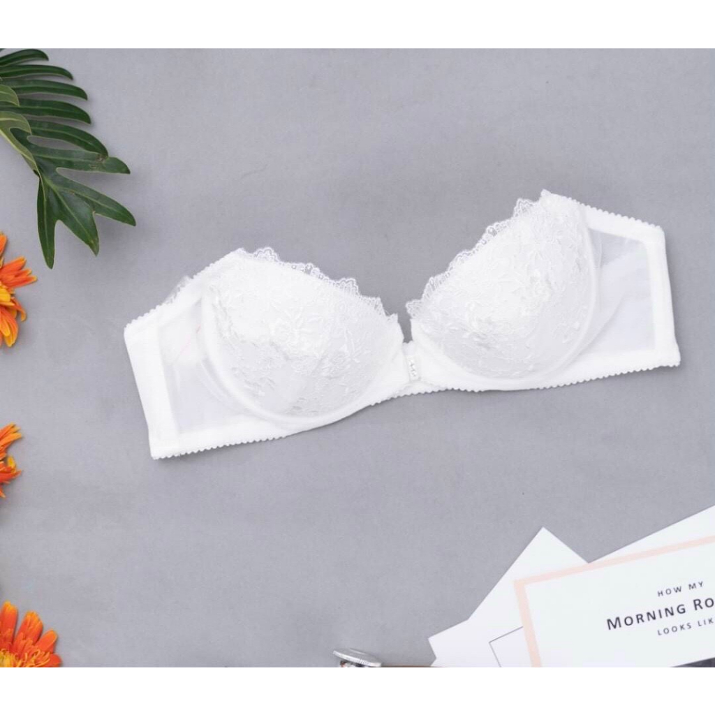 ÁO NGỰC HAOMEI ĐÀI LOAN MÚT MỎNG CÀI TRƯỚC MS737