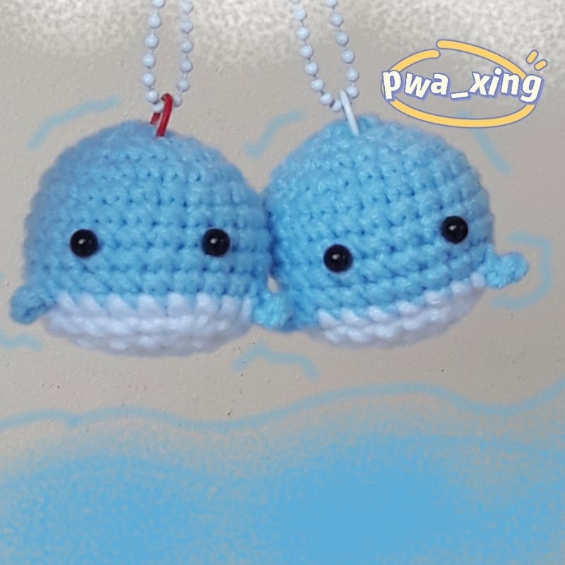 CARLY | MÓC KHÓA HÌNH CON CÁ HEO BẰNG LEN