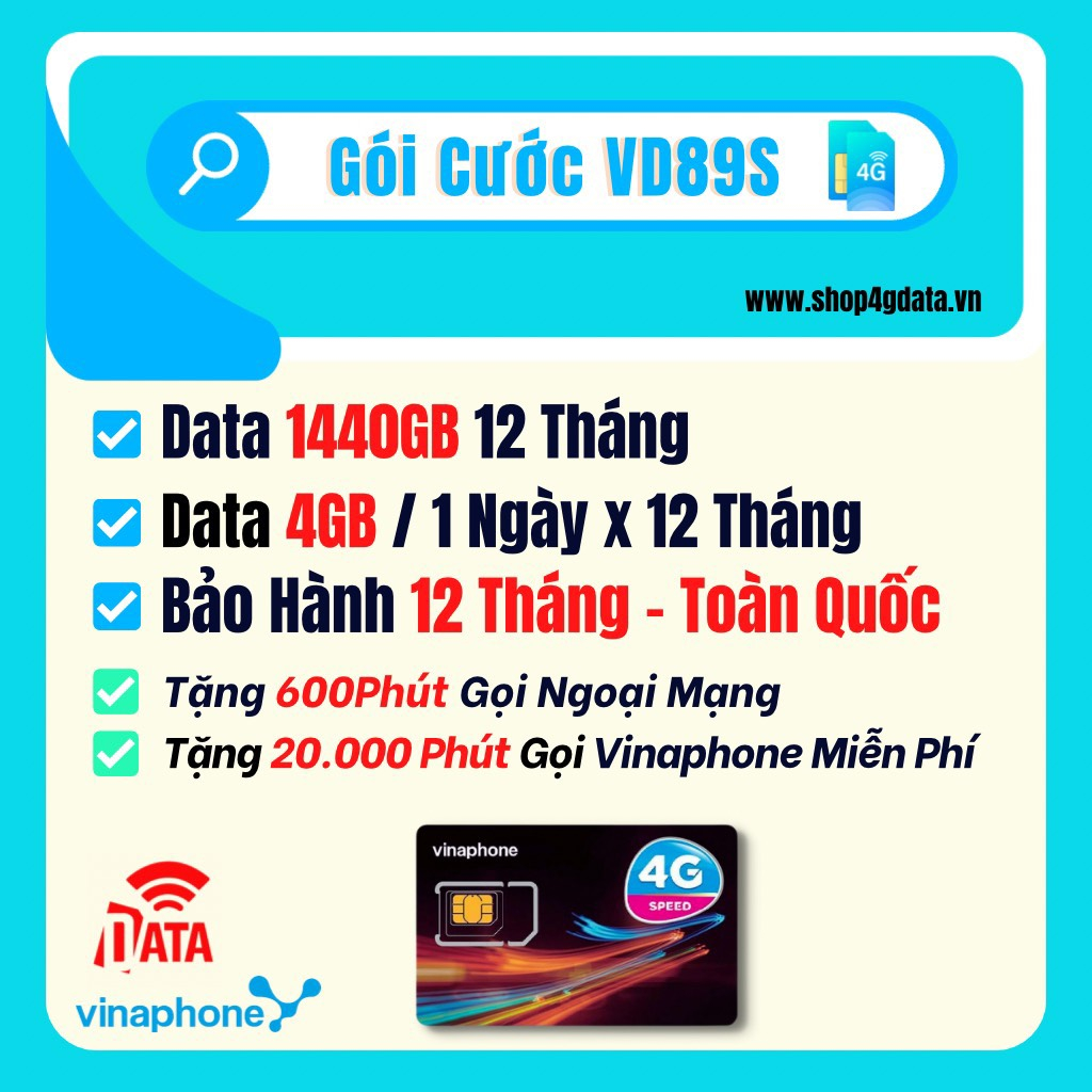 Sale Sim VD149 Giá Gốc , Data 4GB - 6GB Ngày Sử Dụng 12 Tháng , Miễn Phí Gọi Và Nhắn Tin , Bảo Hành 1 Năm Toàn Quốc