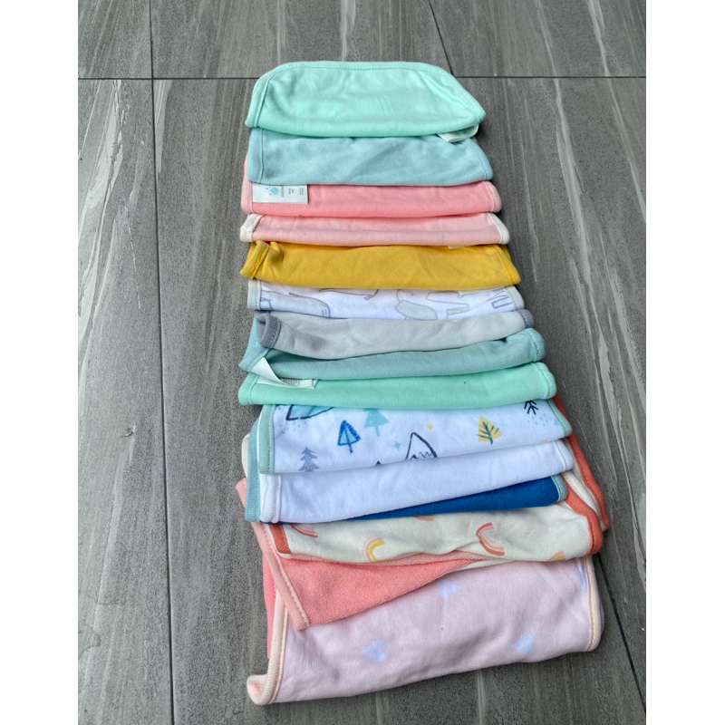 Set 10 khăn sữa bé cotton kích 20*20cm xuất khẩu