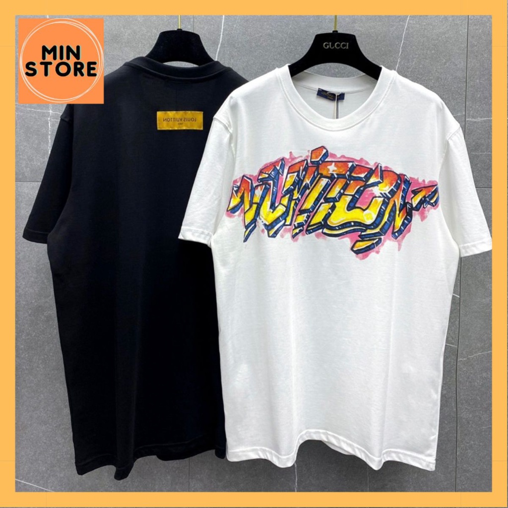 Áo Phông Nam Nữ In Chữ Eo Vì Loang Đỏ Trước Áo . Áo Thun Siêu Cấp Chất Liệu Cotton Thấm Hút Mô Hôi 2023