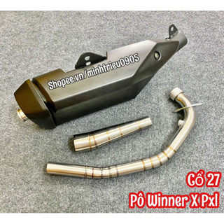 Pô WINNER X V3 Cổ Tăng Móc PXL HỌNG 27mm