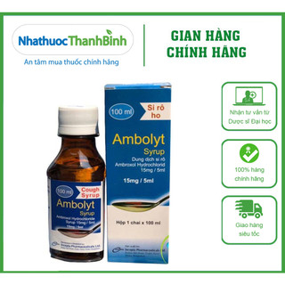 Ambolyt syrup siro long đờm lọ 100ml