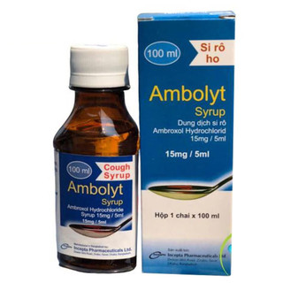 [CHÍNH HÃNG]  AMBOLYT SYRUP Siro long đờm lọ 100ml