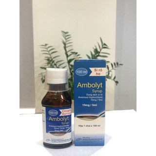 [CHÍNH HÃNG]  AMBOLYT SYRUP Siro long đờm lọ 100ml