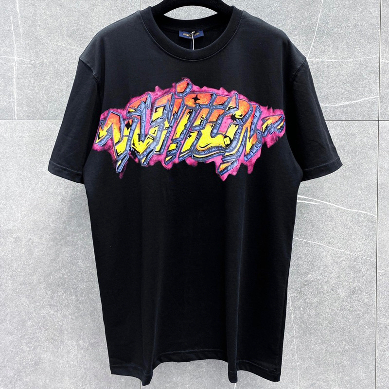 Áo Phông Nam Nữ In Chữ Eo Vì Loang Đỏ Trước Áo . Áo Thun Siêu Cấp Chất Liệu Cotton Thấm Hút Mô Hôi 2023